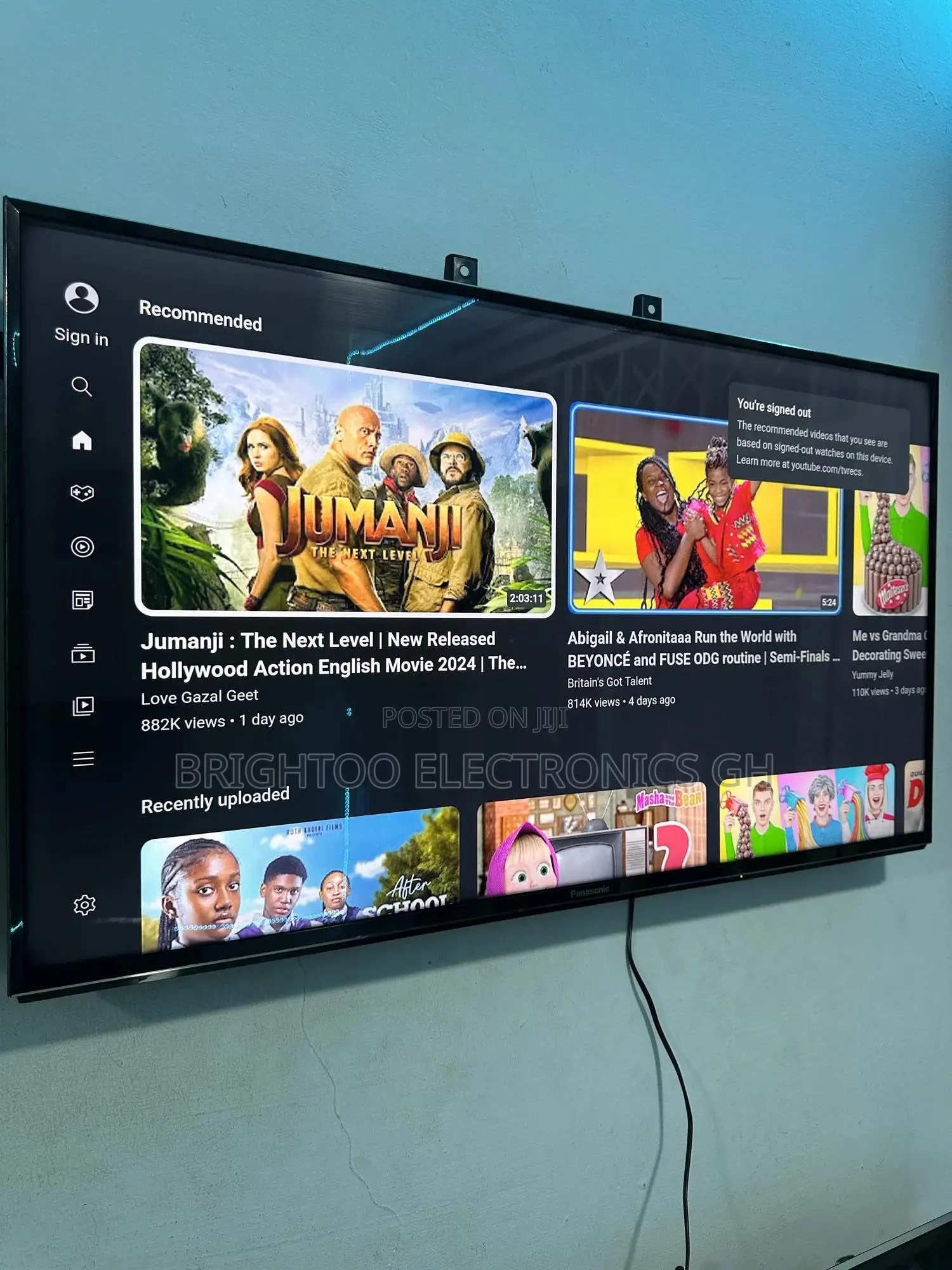 50inches Full Digital Satellite Uhd Smart Panasonic