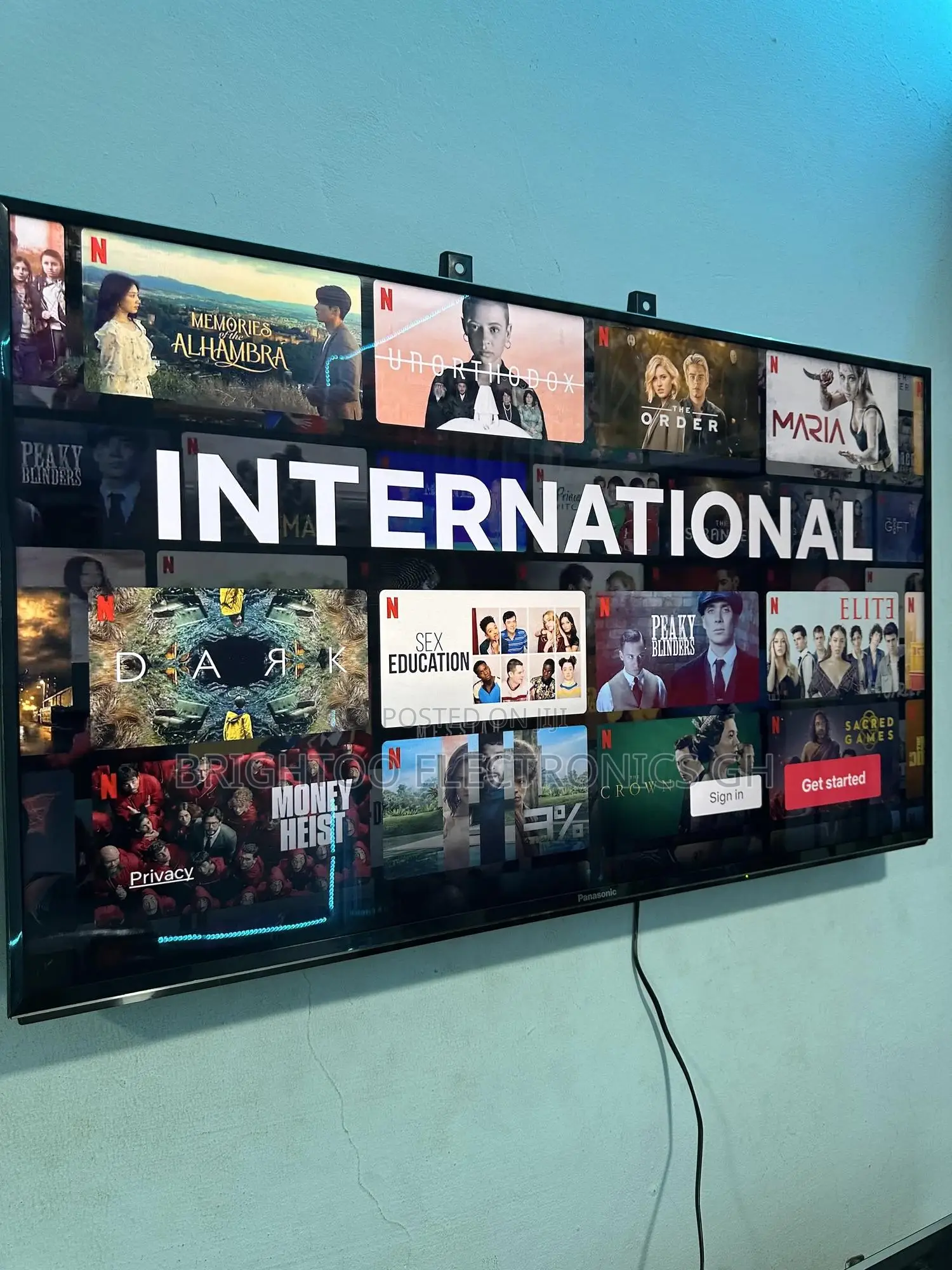 50inches Full Digital Satellite Uhd Smart Panasonic