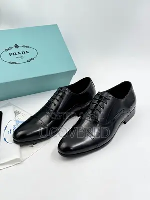 PRADA Real Leather Men’S Executive Shoe
