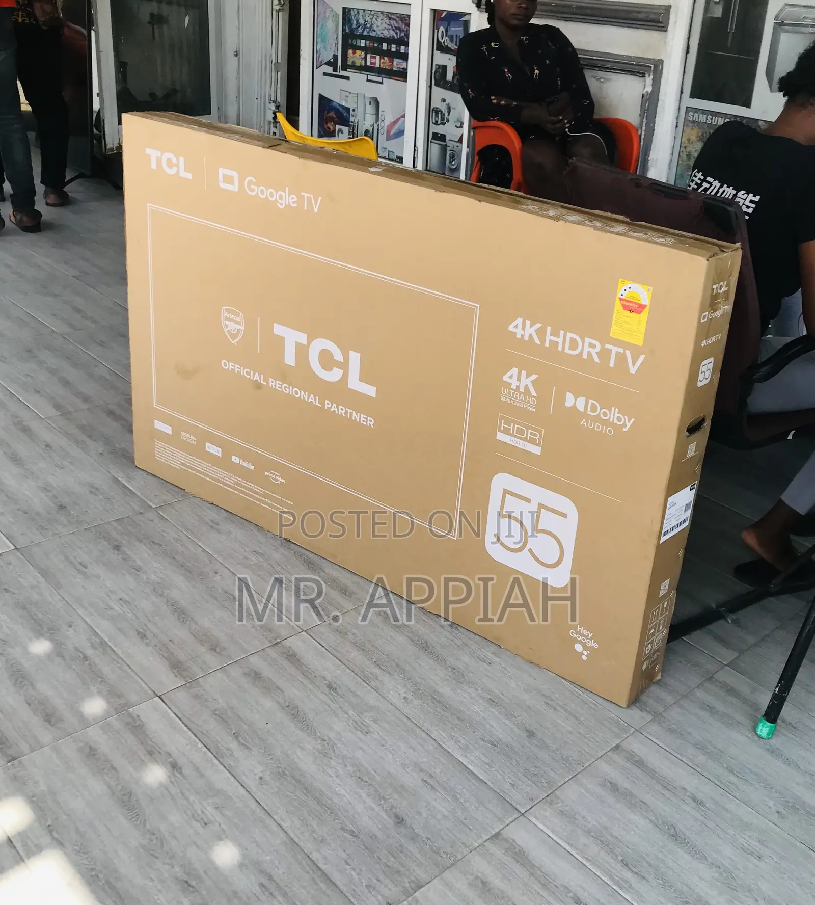 Choose Reliable TCL 55p635 55” Google Frameless Television.