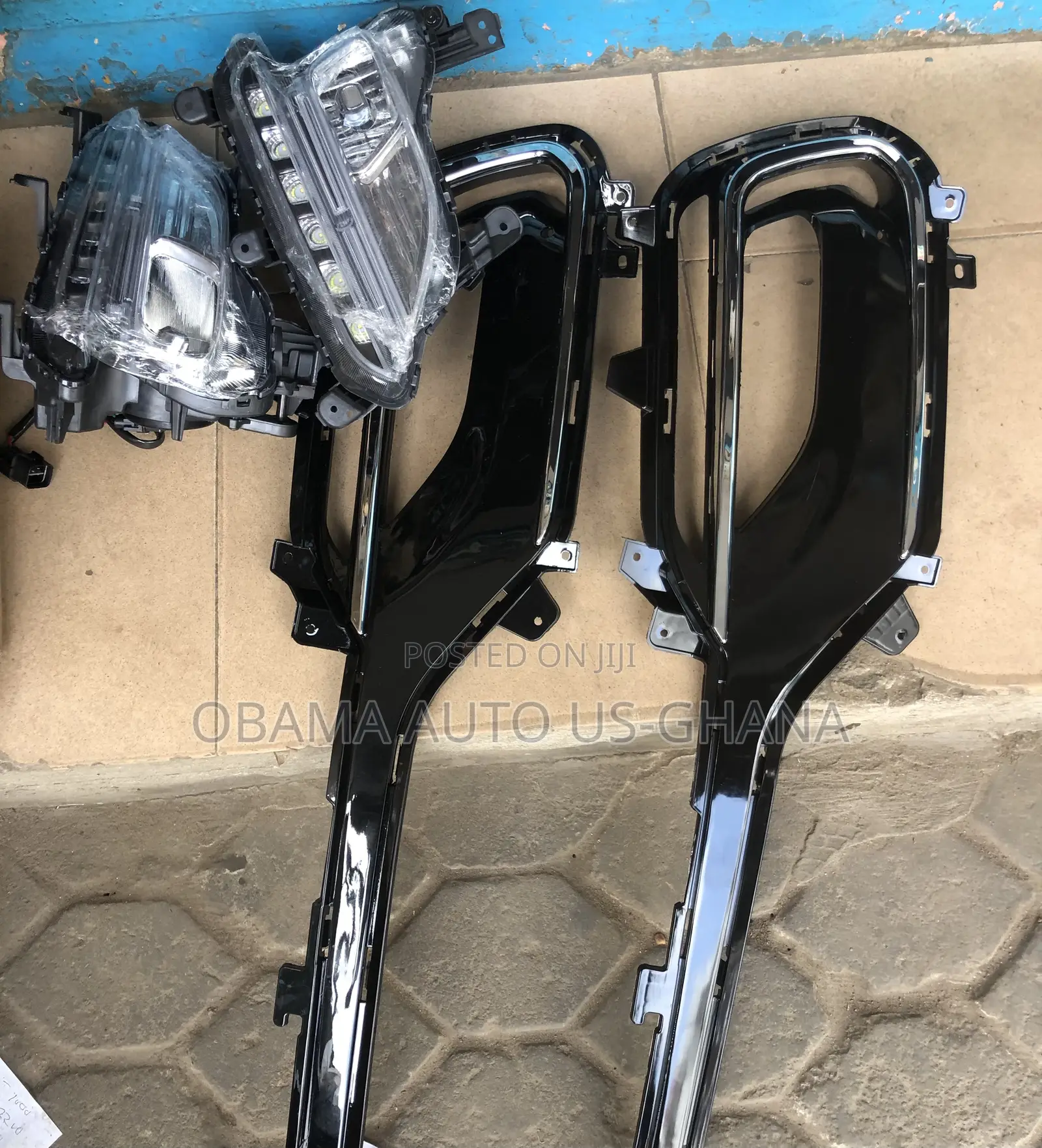 Hyundai Santafe 2016 2017 2018 Sport Foglight and Cover