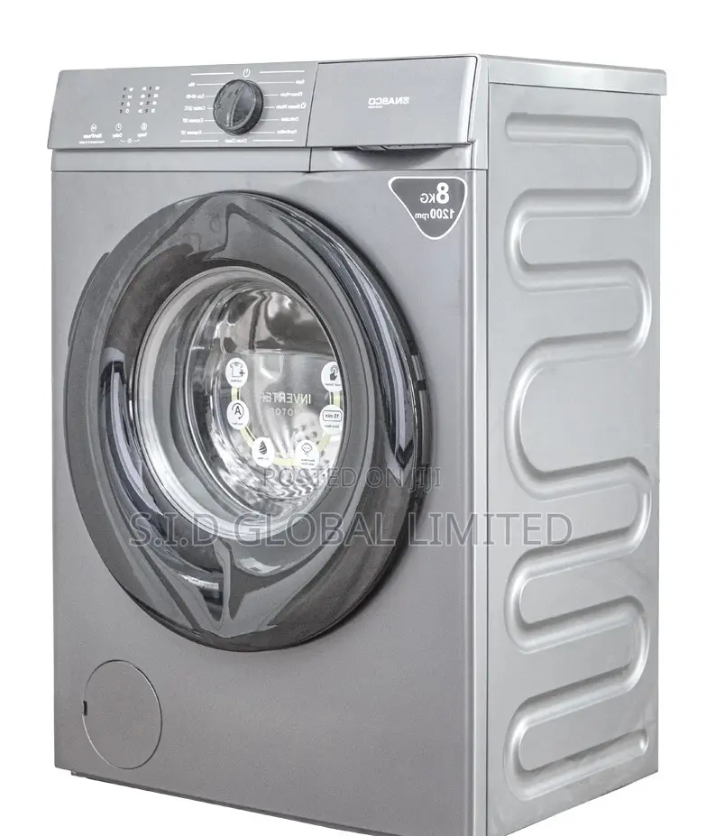 Unleash the Power of NASCO-6KG-FRONT-LOAD-WASHING-MACHINE