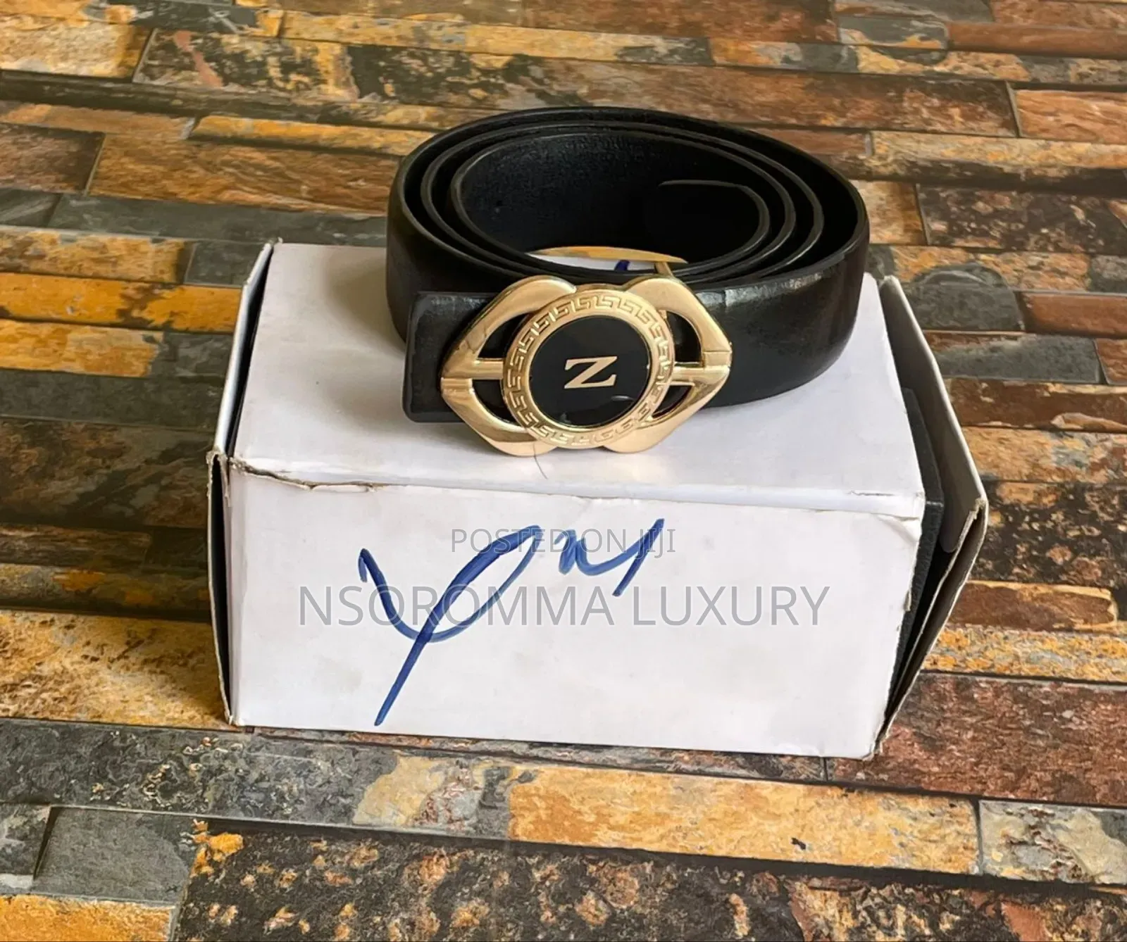 Zegna Buckle Fastening Leather Belt