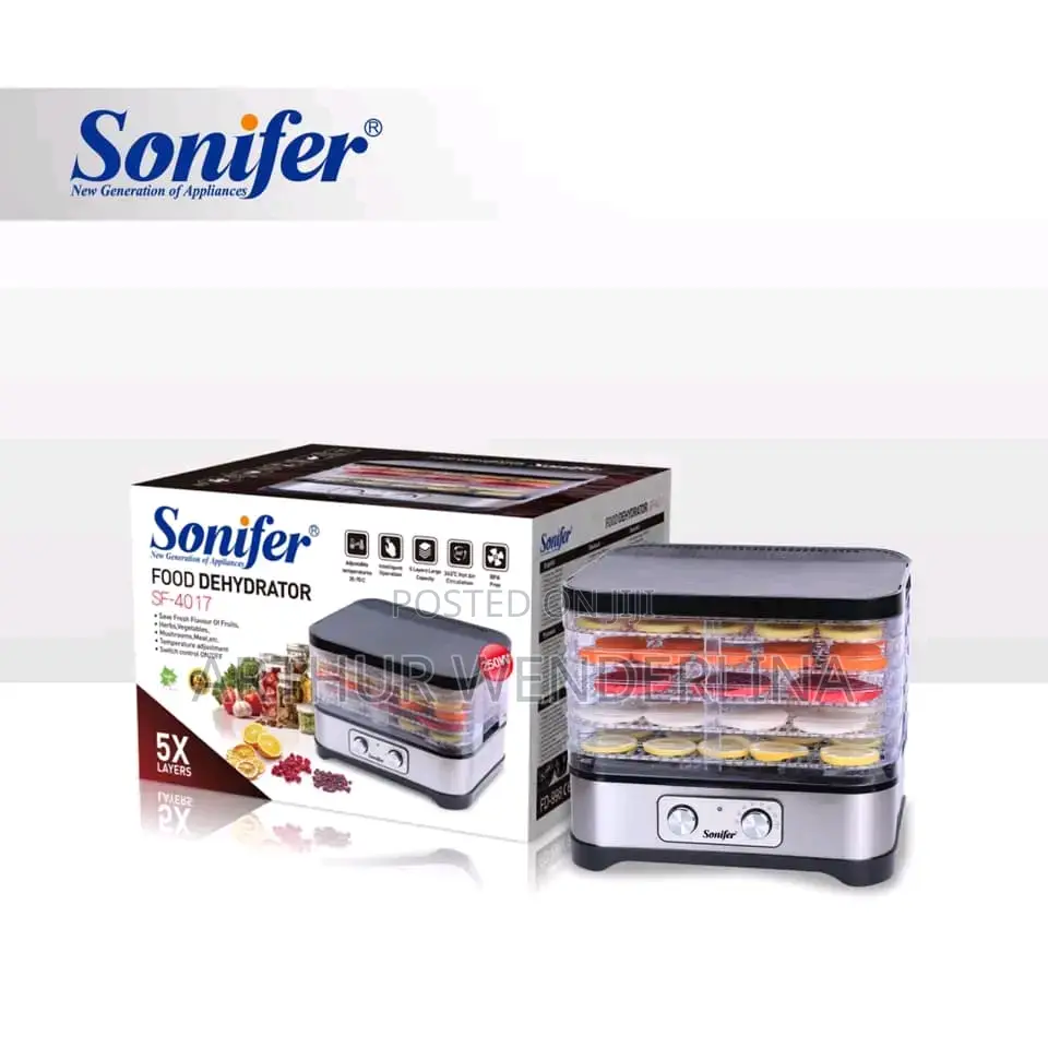 5 Layers Sonifer Electric Food Dehydrator - Sf-4017