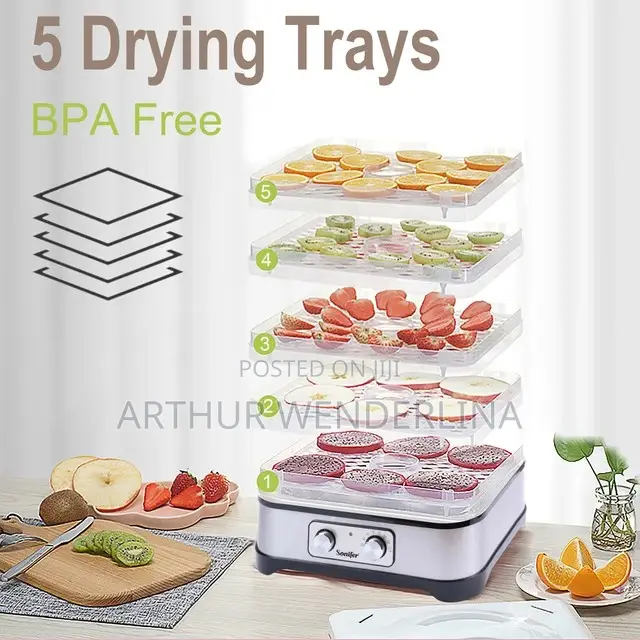 5 Layers Sonifer Electric Food Dehydrator - Sf-4017
