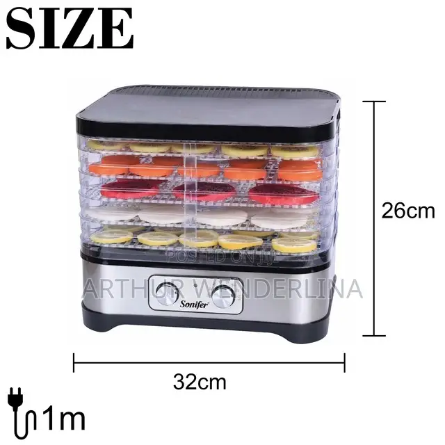 5 Layers Sonifer Electric Food Dehydrator - Sf-4017