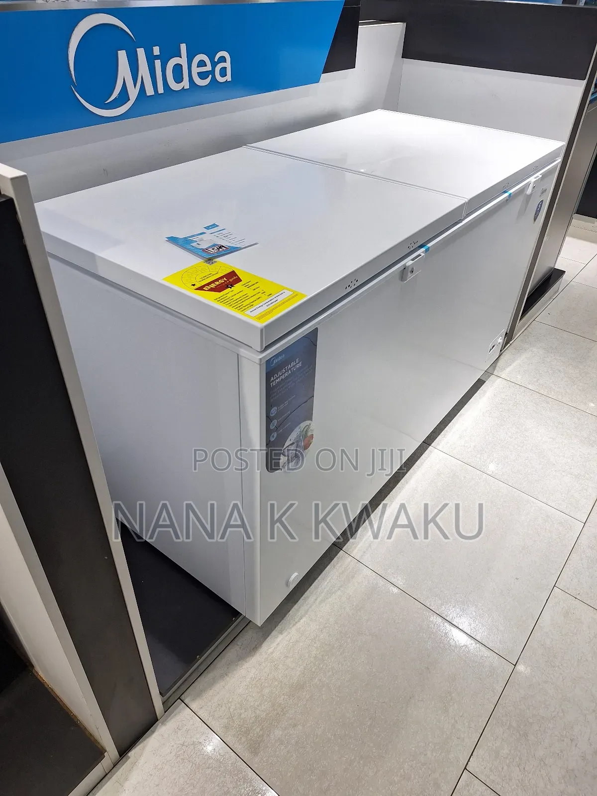 Midea 508litrs Double Door Chest Freezer
