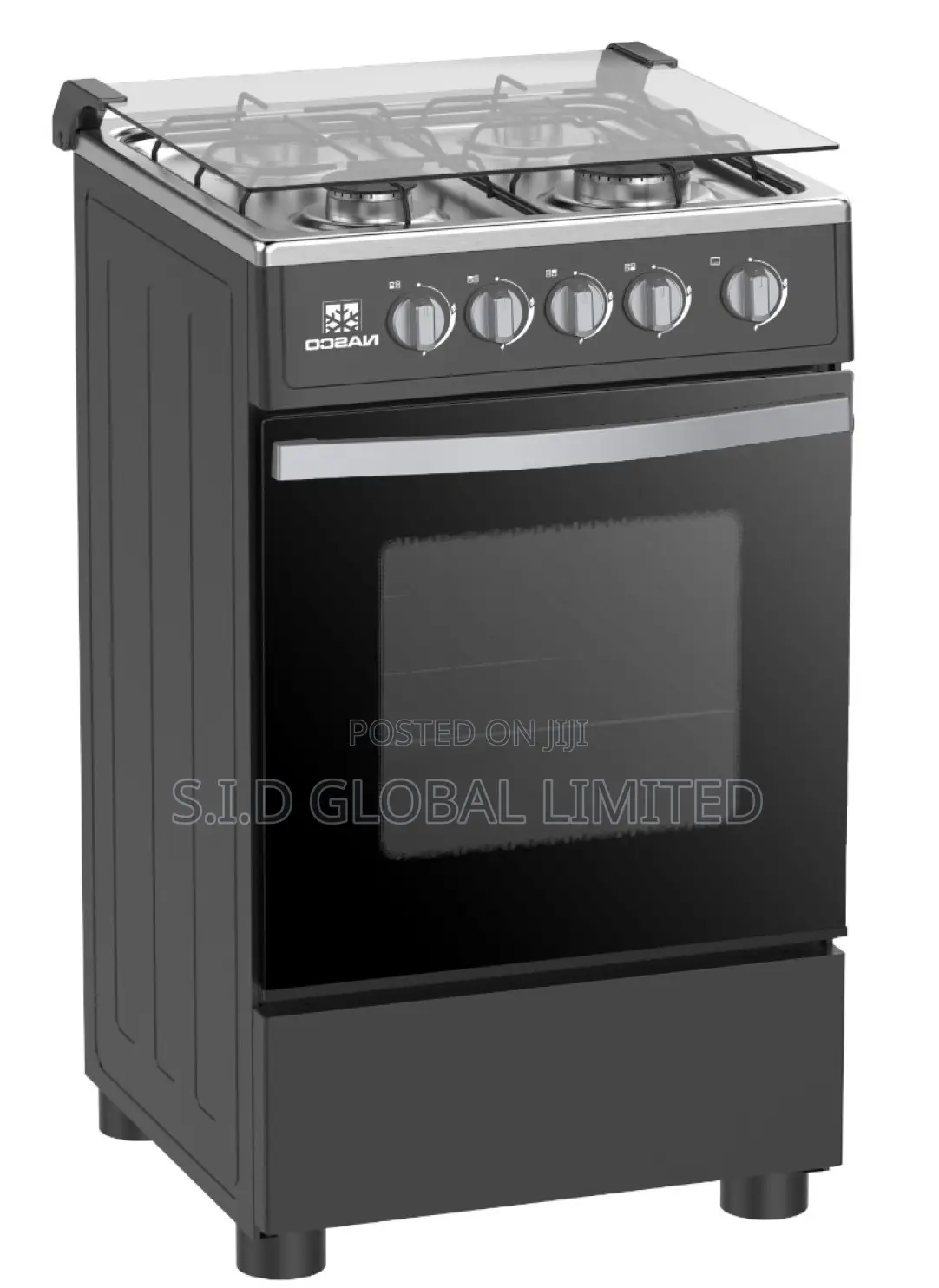 Passionately Crafted NASCO-4-BURNER-GAS-COOKER-WITH-GRILL