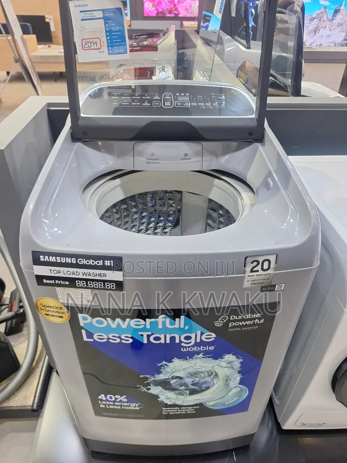Ssamsung 13kg Top Load Washing Machine Fully Automatic