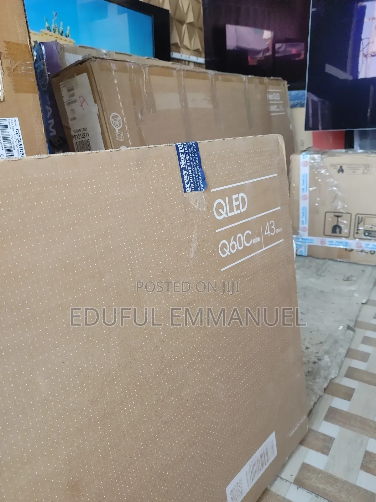 Samsung 43" Class Qled Q60C Uhd Smart Netflix Youtub T2S2