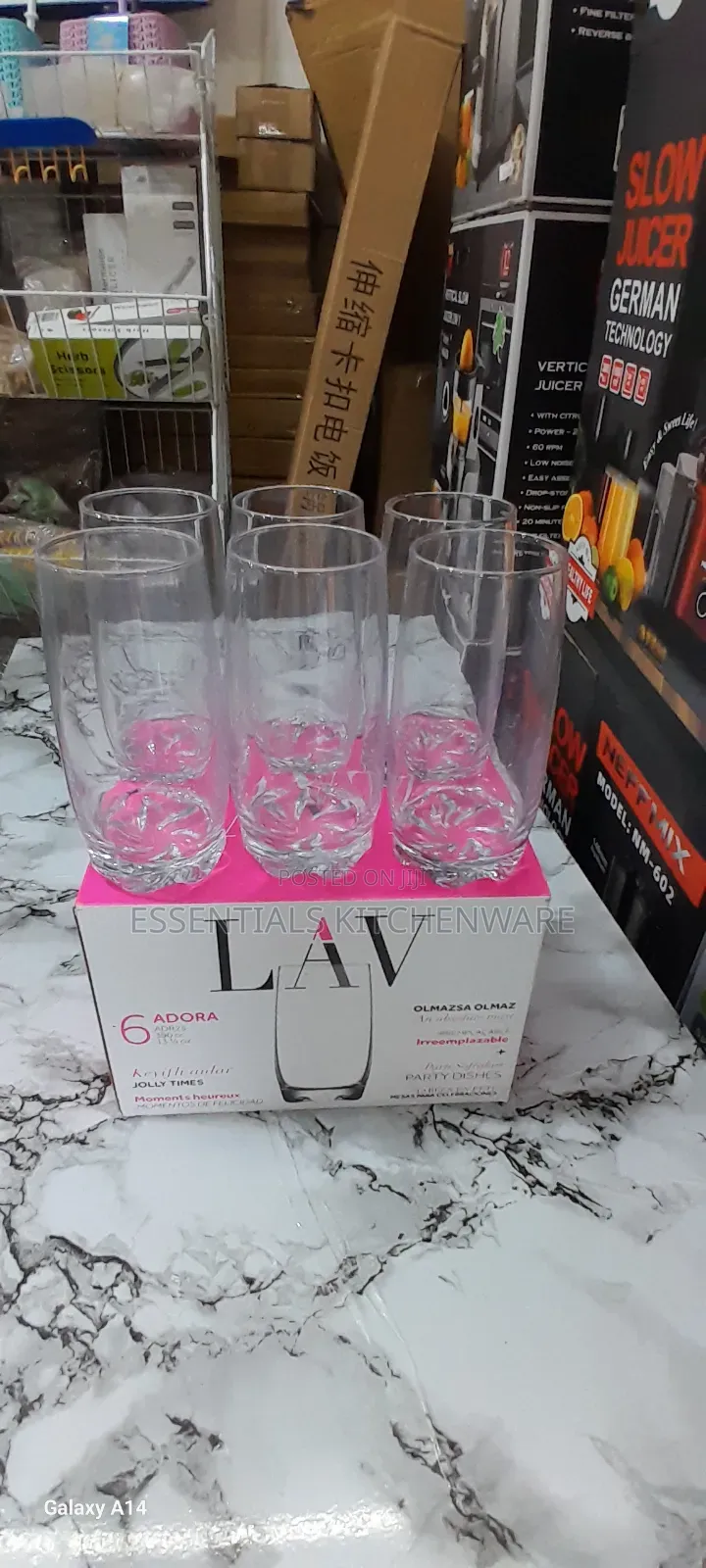 6pcs Drinking Glass Set