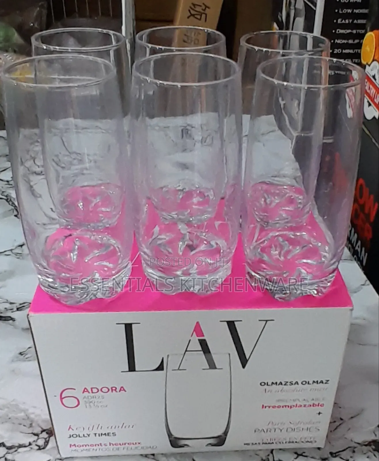 6pcs Drinking Glass Set