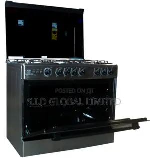 A Blaze of Nasco 5 Burner Gas Cooker With Grill