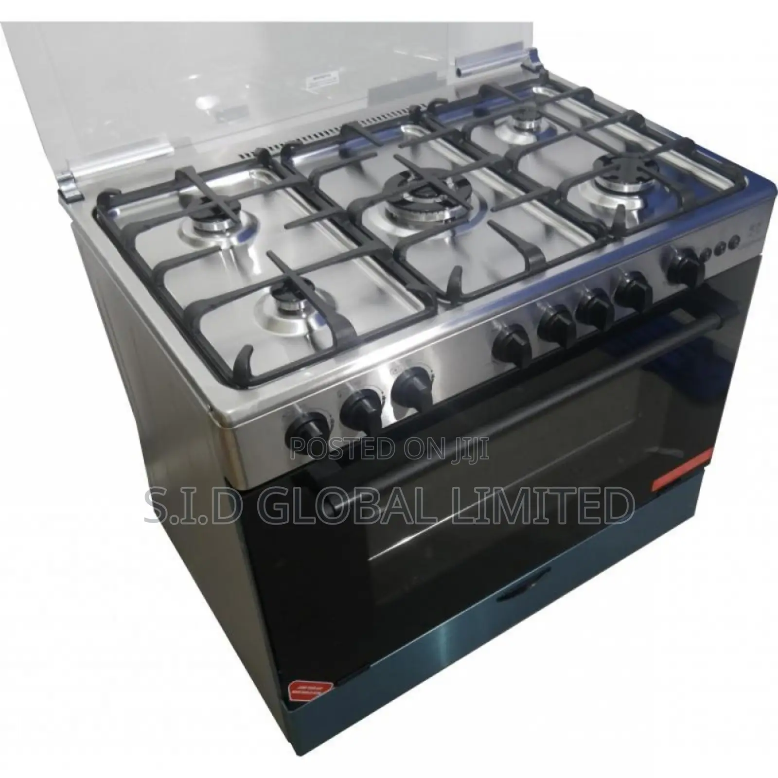 Elegance Ignited of Nasco 5 Burner Gas Cooker With Grill