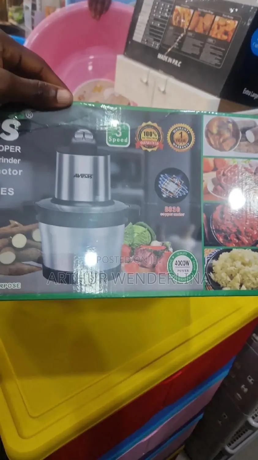 3 Speed Avinas Reloded Fufu Machine. 7.5liters