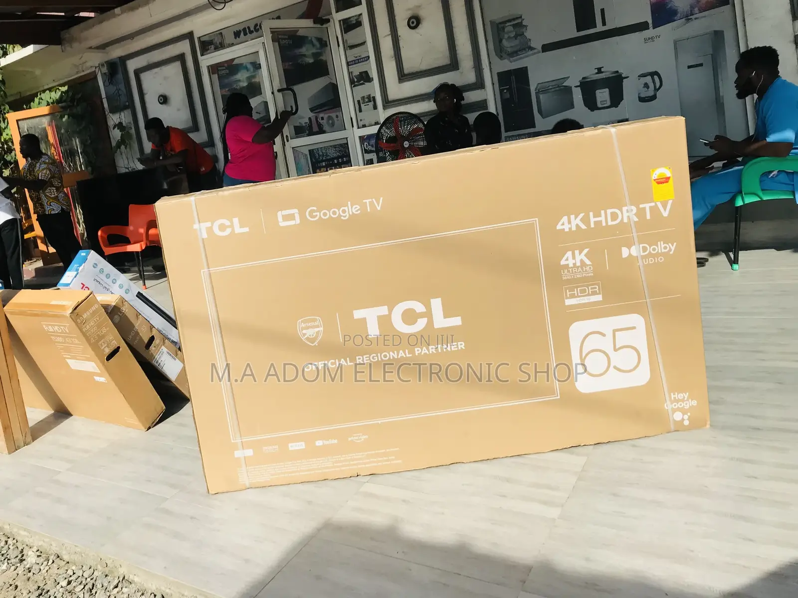 Order Quality TCL 65p635 65 Inch Uhd Smart Android Tv 