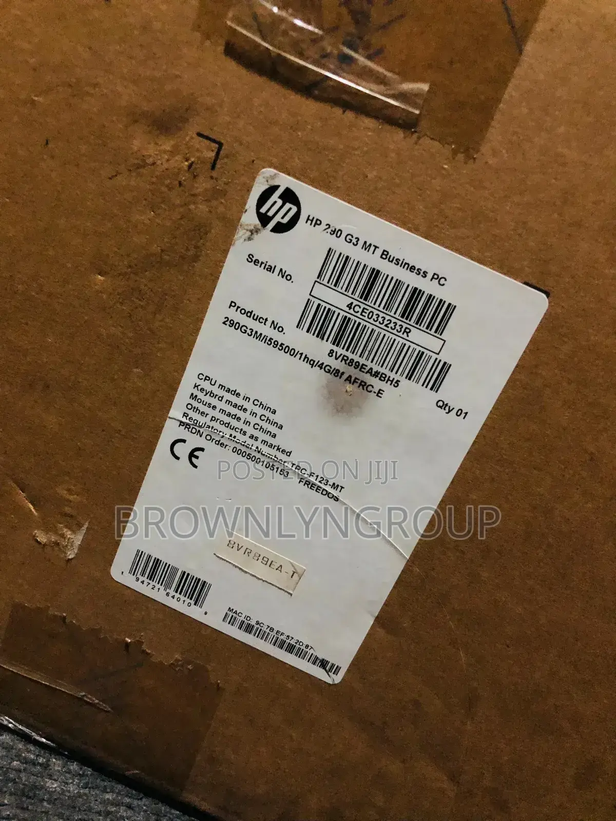 HP 290 G4 All-in-One 8GB Intel Core i5 SSHD (Hybrid) 1T