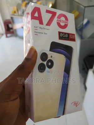 New Itel A70 128 GB Gold