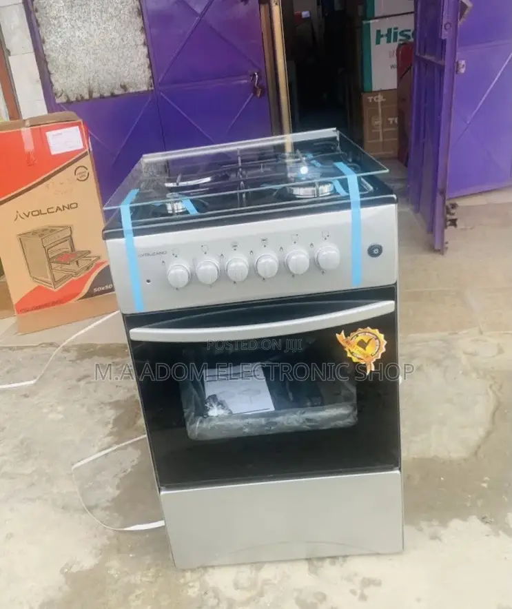 Choose Original Volcano 50x50 3 Gas + 1 Electric Cooker.