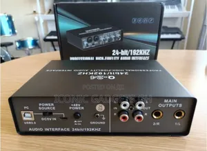 .New in Box USB Audio Soundcard Interface Set