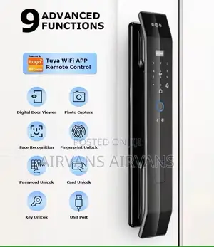 Face Recognition Smart Lock (Fingerprint,Key,Card,App Open)