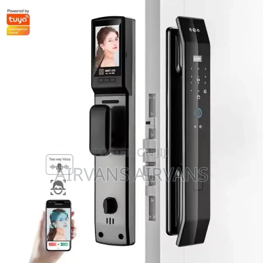 Face Recognition Smart Lock (Fingerprint,Key,Card,App Open)