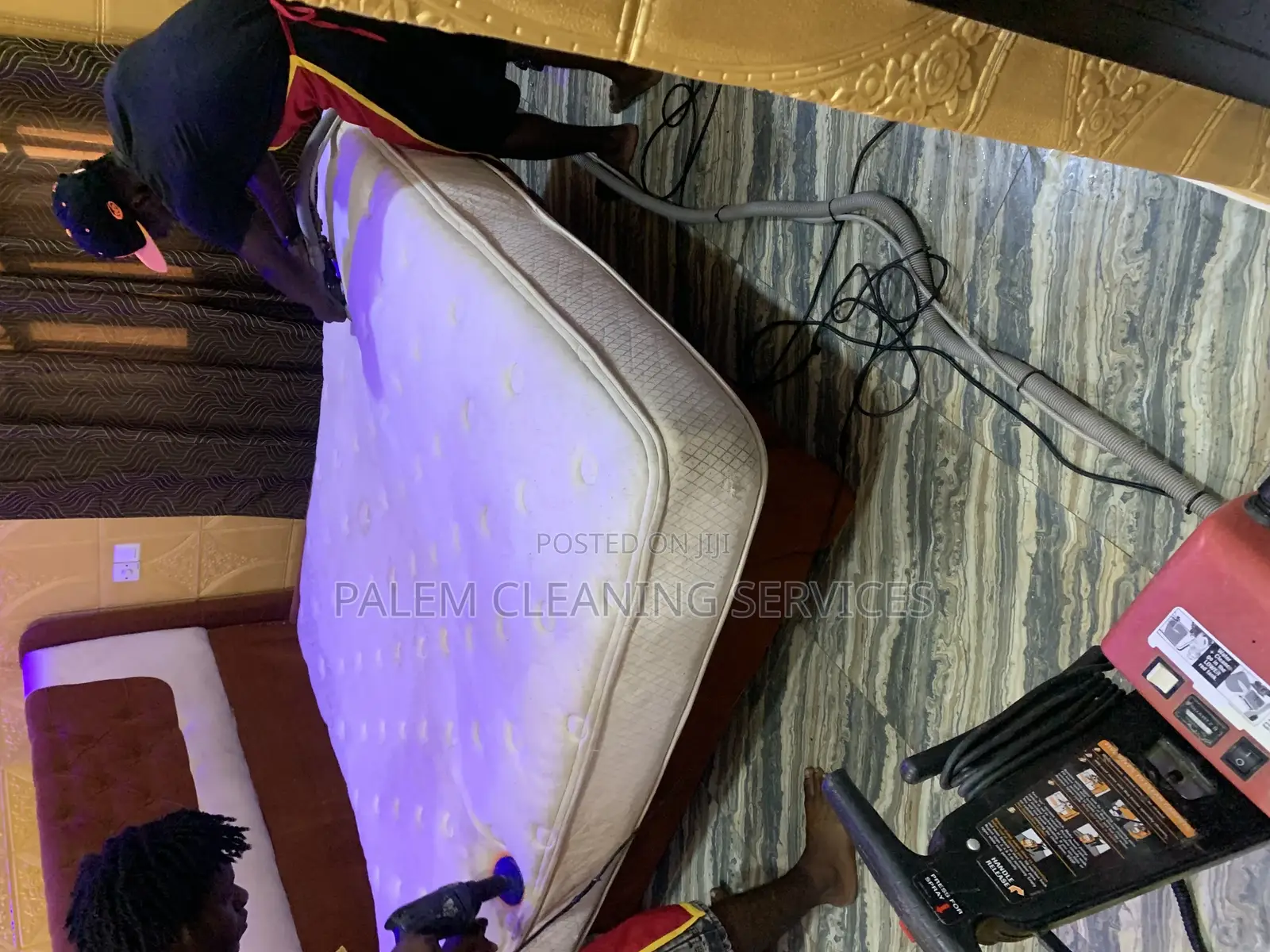Cleaning of Mattress