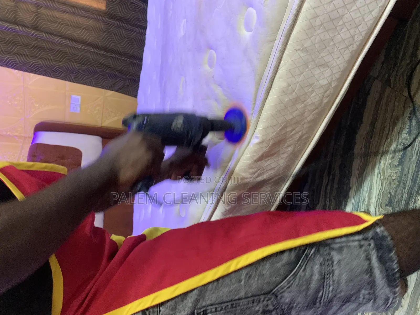 Cleaning of Mattress