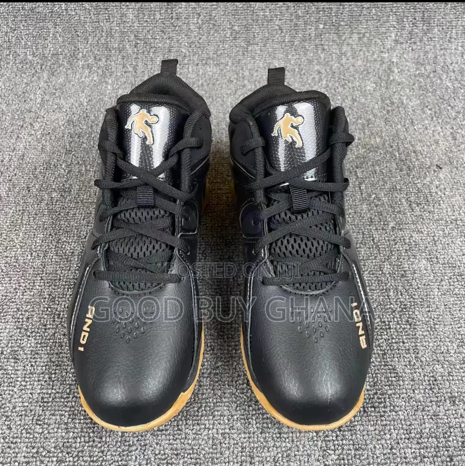 Kids Black and 1 Sneakers Shoes