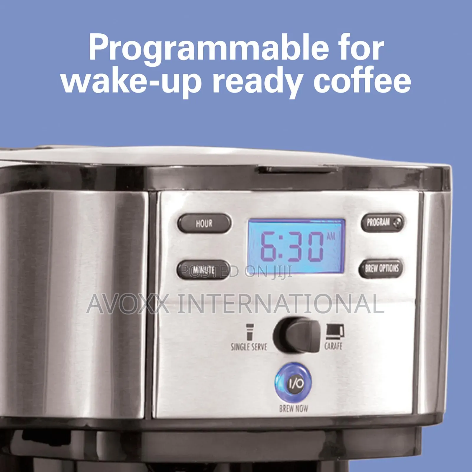 2-Way Coffee Maker, Single-Serve 12 Cup, Stainless 49980R