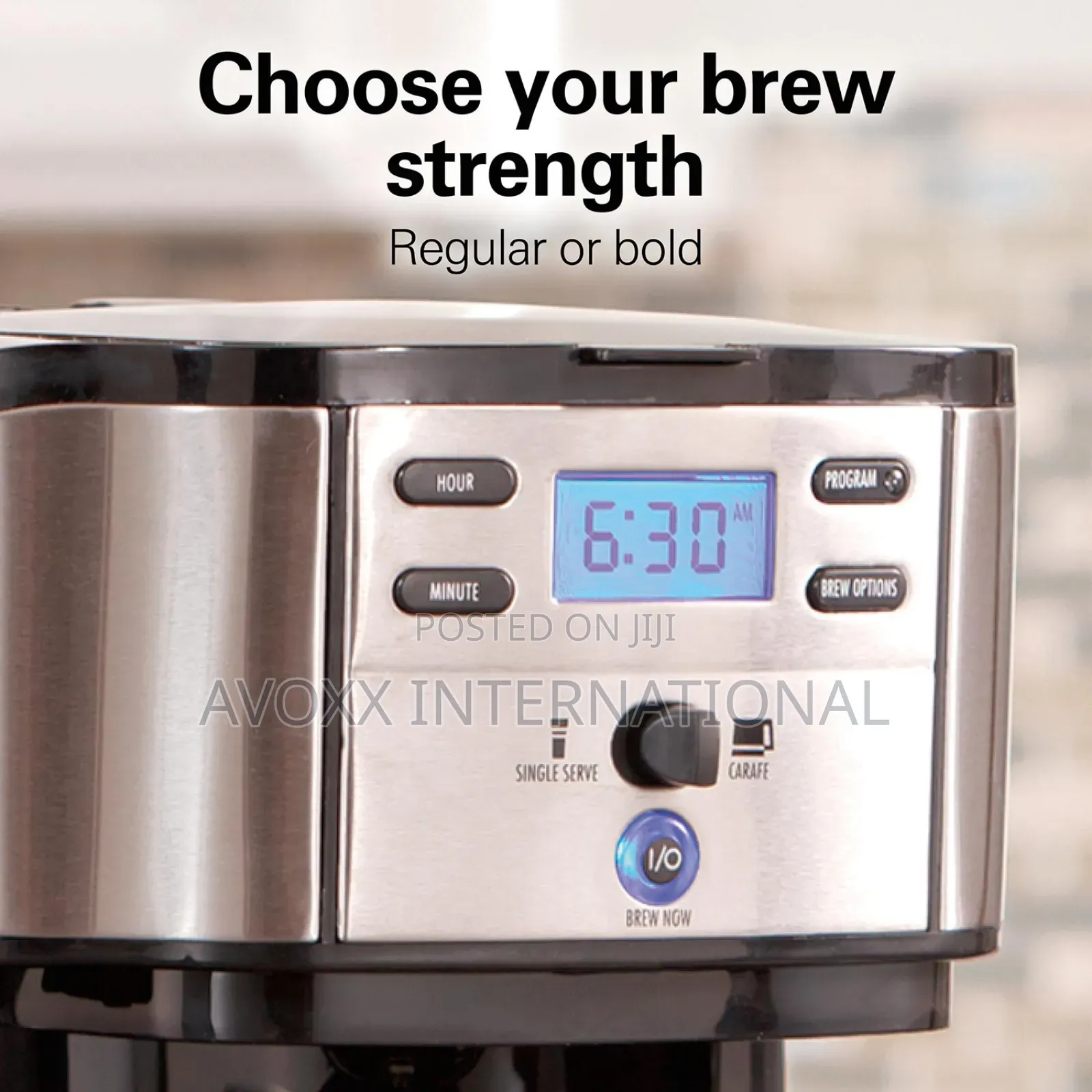 2-Way Coffee Maker, Single-Serve 12 Cup, Stainless 49980R