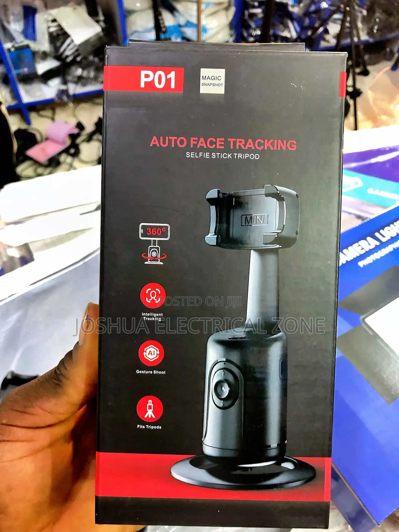 Auto Face Tracking 360 Auto-Tracking