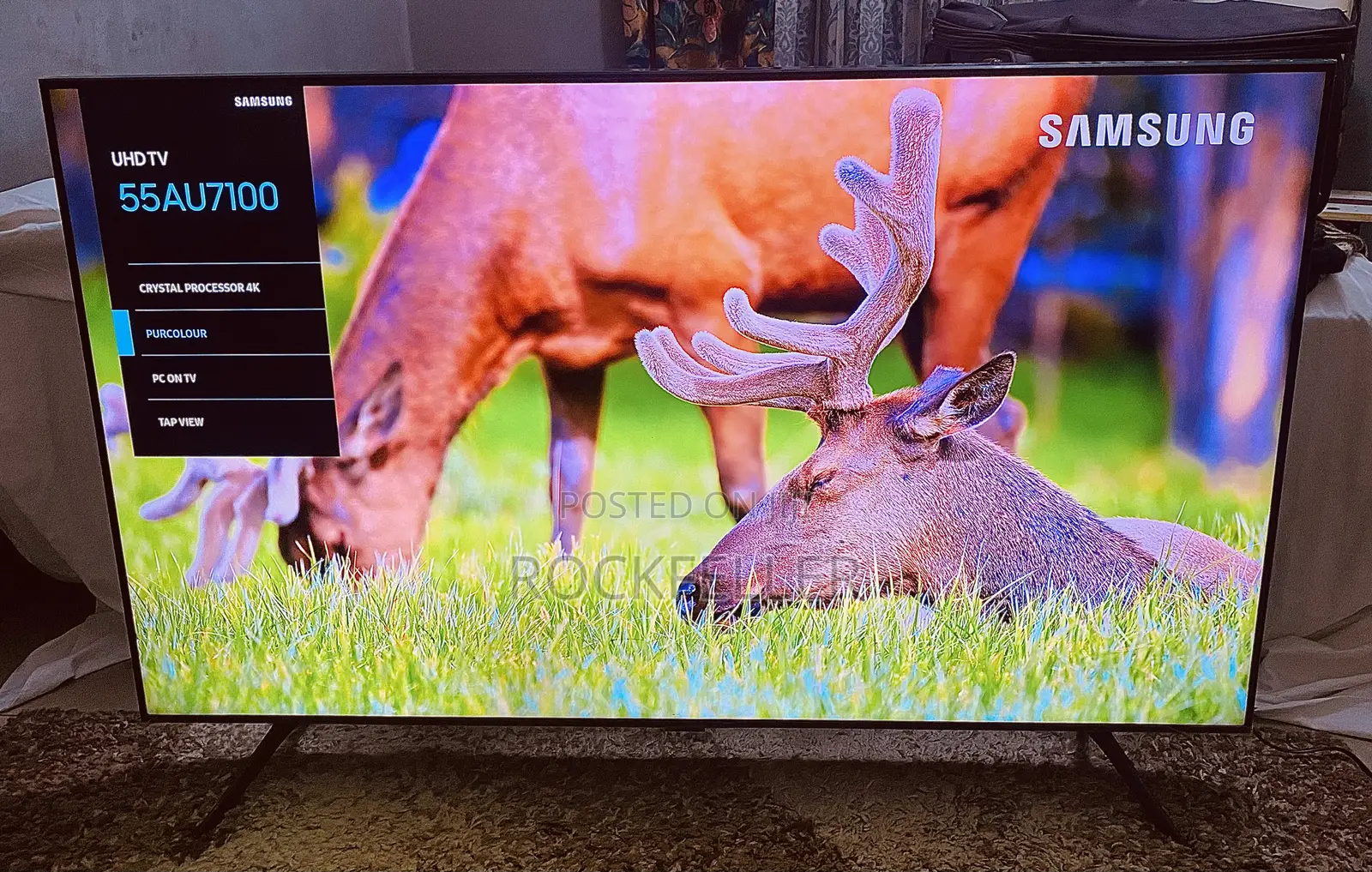 Uk Used Samsung Crystal Uhd HDR Smart Digital 55inch