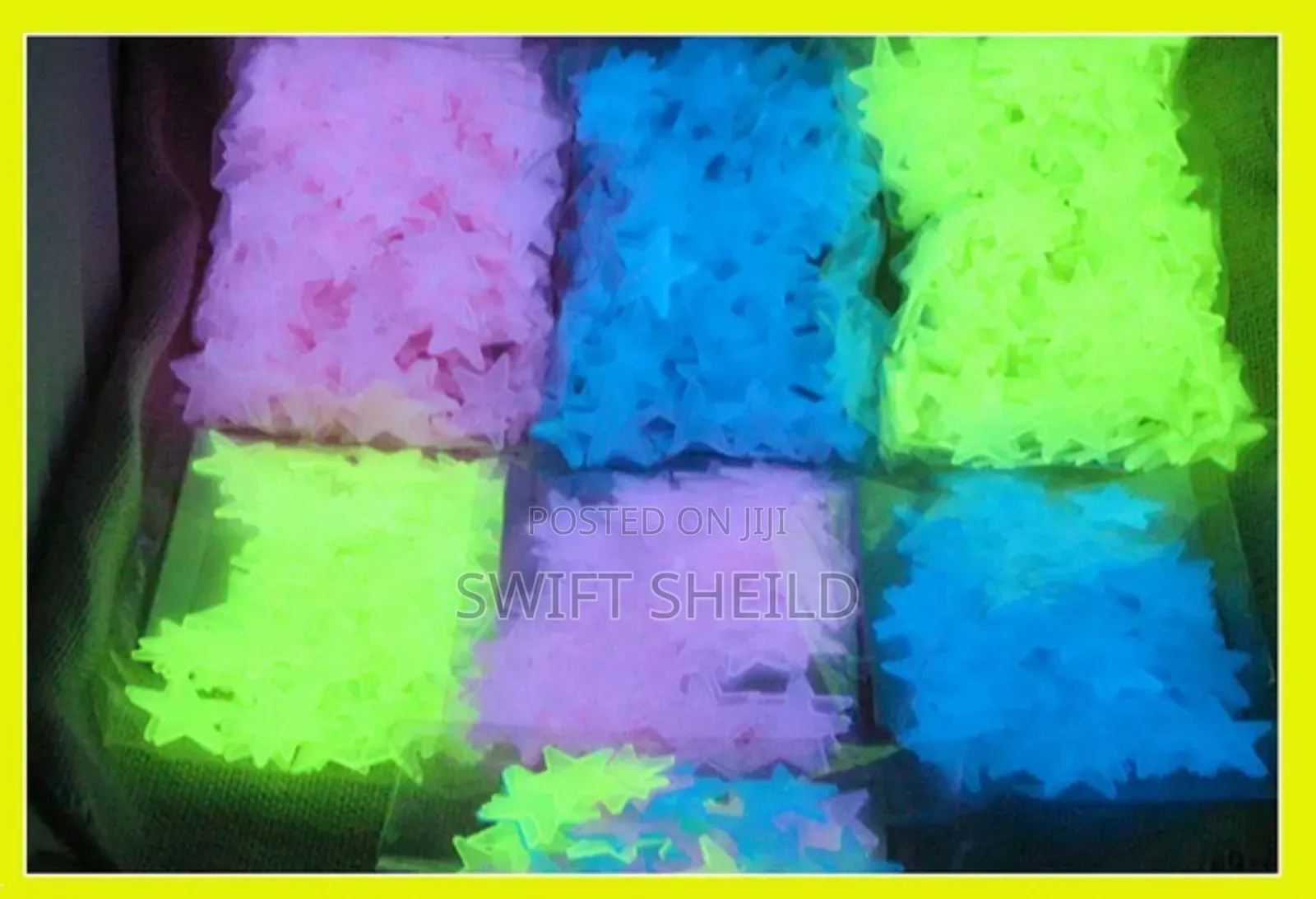 100 Star Glow in Dark