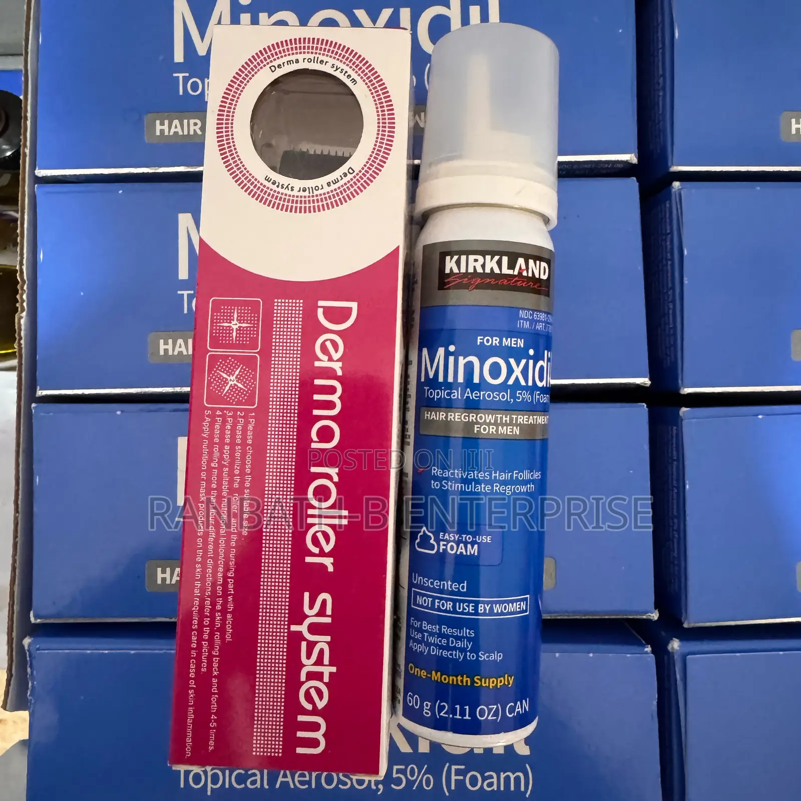 Kirkland Spray PLUS Derma Roller
