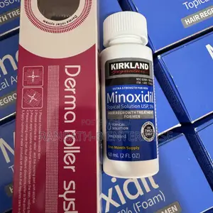 5% Minoxidil Liquid Plus Derma Roller
