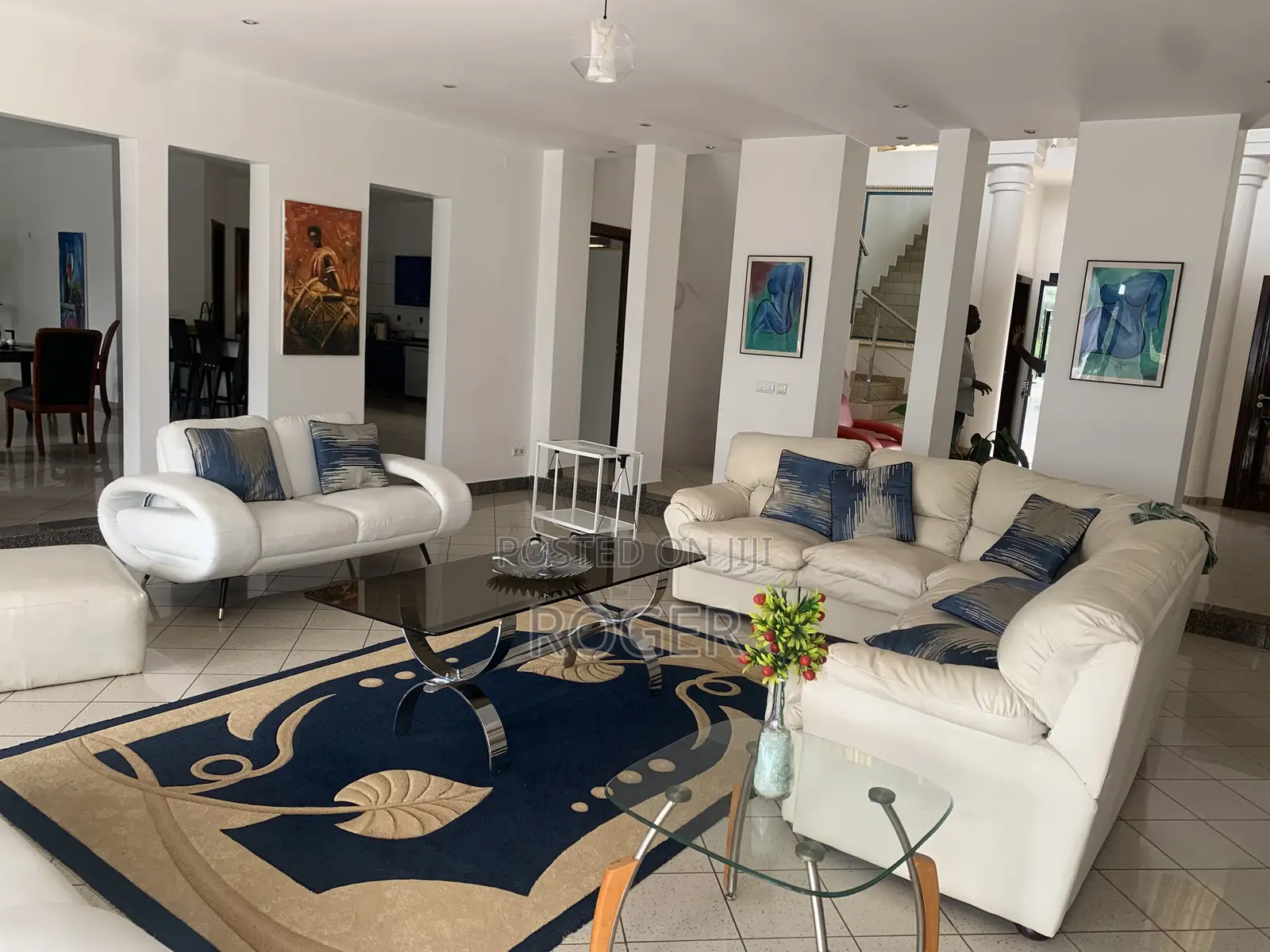 Furnished 5bdrm Mansion in Trasacco Phase 1, East Legon for rent