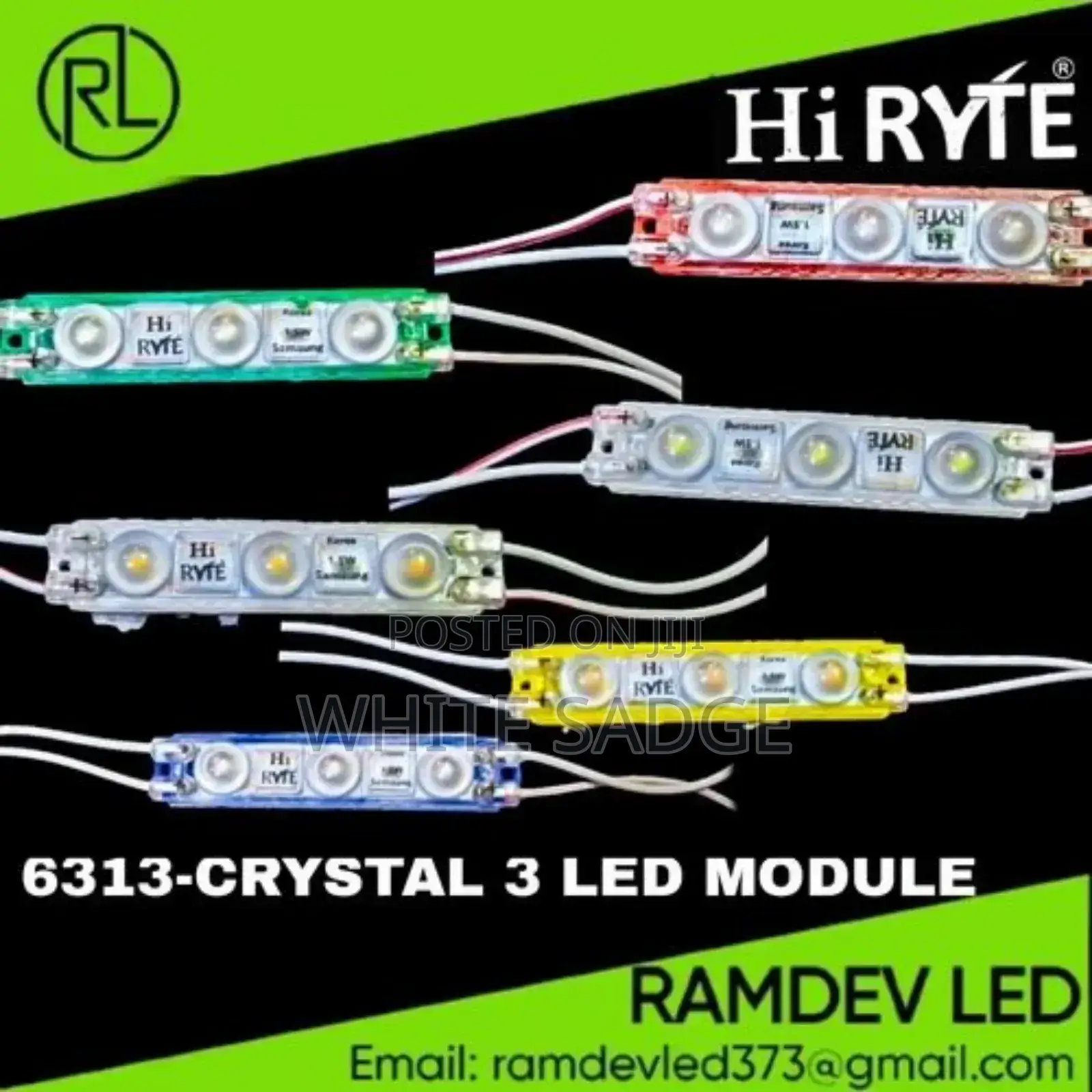 Crystal 3led Modular 3watts 12V