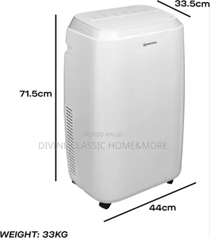 4in1 Daewoo Mobile Air Conditioner (1200btu)