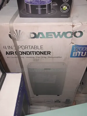 4in1 Daewoo Mobile Air Conditioner (1200btu)