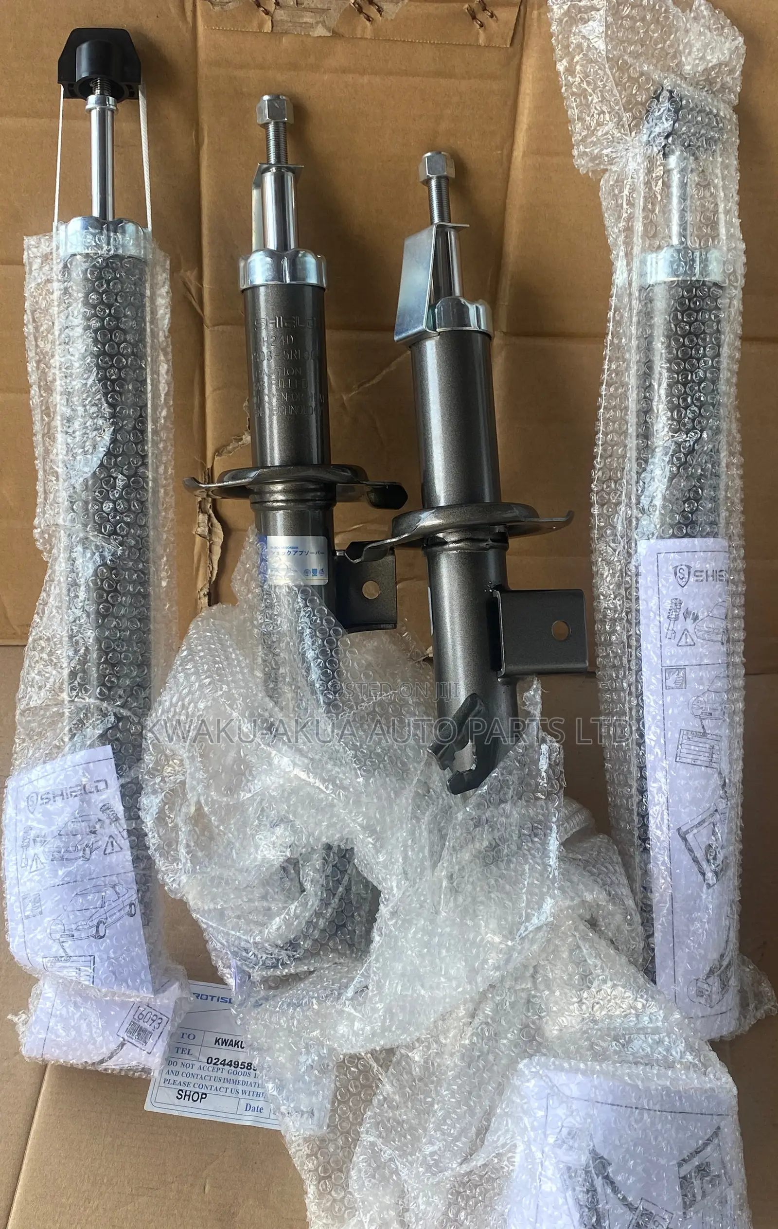 Nissan Kicks 2016-2019 Front and Back Shocks Absorbers