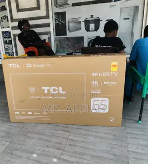 New TCL 55p635 55” HDR Frameless Google Television(Black)