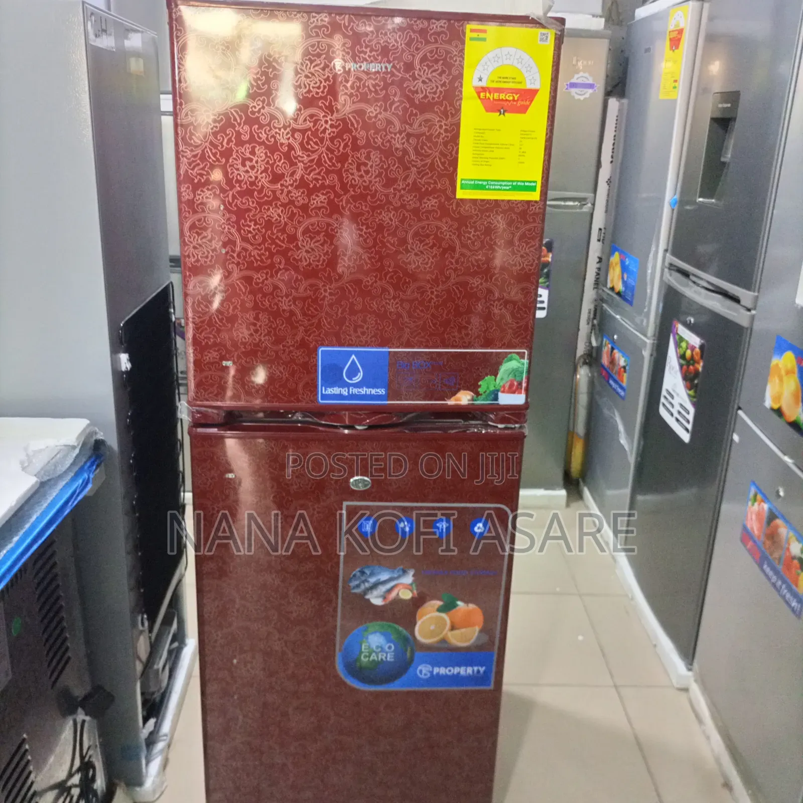 Property 200litres Top Freezer Refrigerator