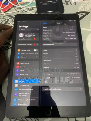 New Apple iPad 10.2 (2019) 32 GB Silver
