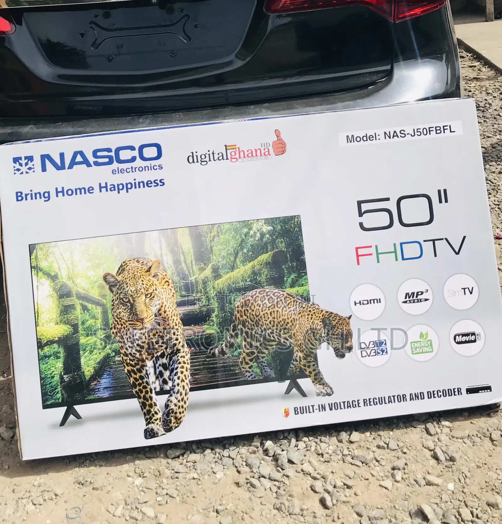 Nasco HDMI Digital Satellite 50 Inch Led Full HD Tv