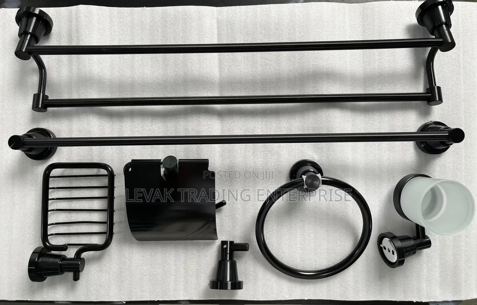 Toilet Roll Holder, Towel Hanger, Soap Holder