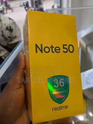 New Realme Note 50 64 GB Black