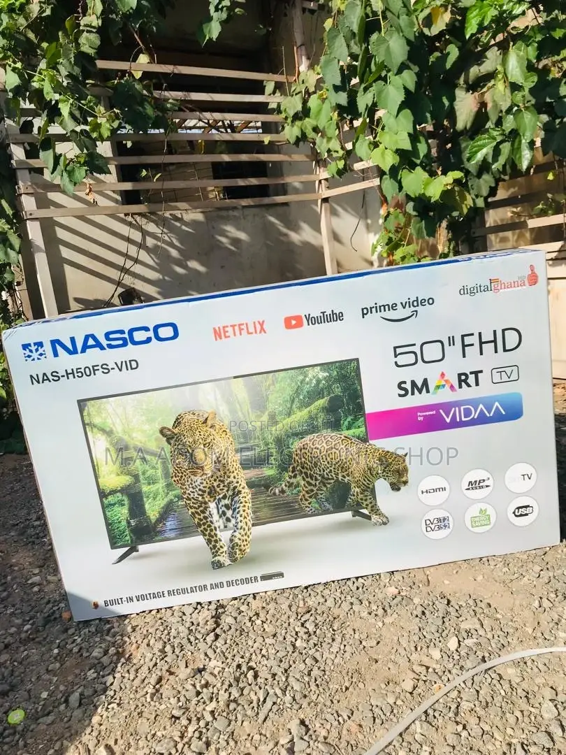 Nasco 50" Smart FHD TV: Immerse Yourself in 