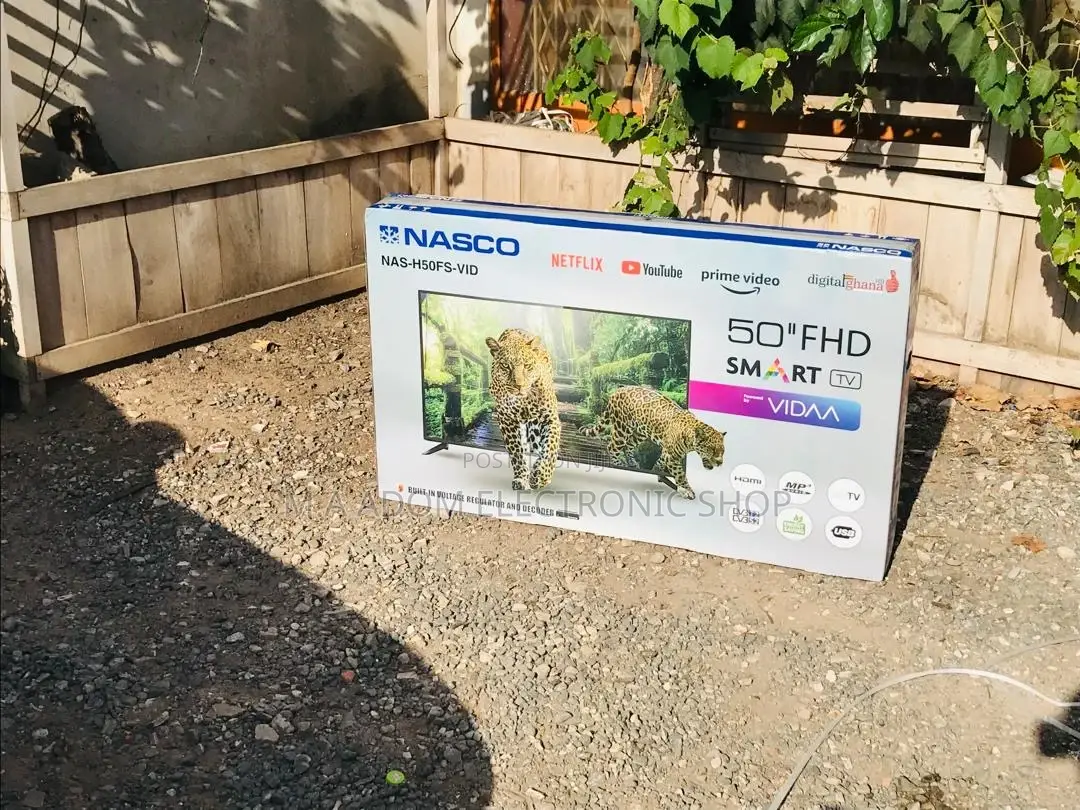 Nasco 50" Smart FHD TV: A Cinematic Experience at Home