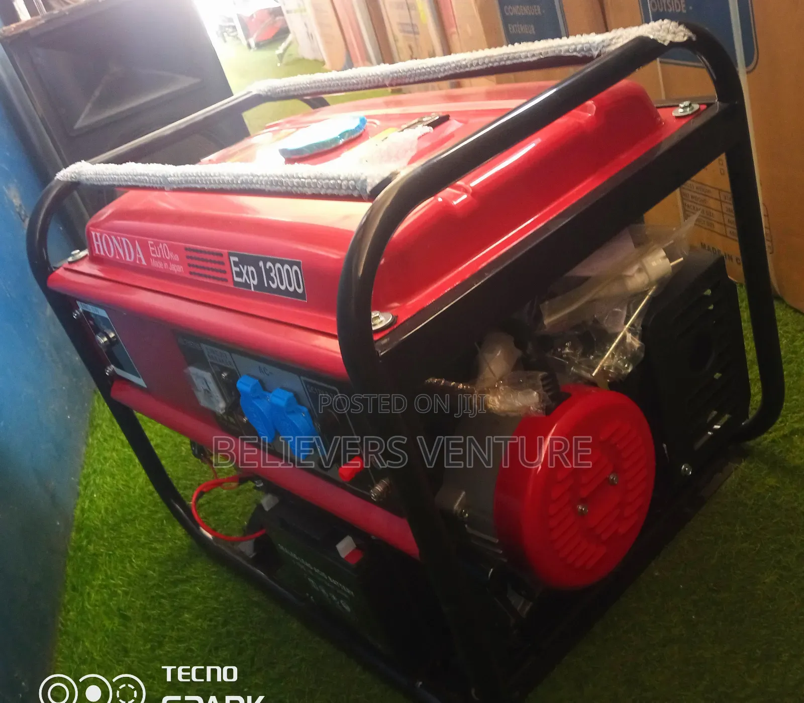 Potable Honda Generator With Wheels and Handles 10kva Petrol